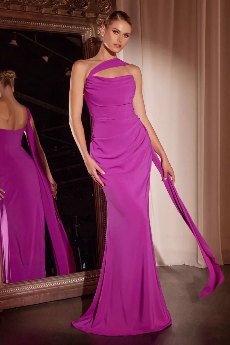 Versitile Tie Chiffon Dress by Tux-USA