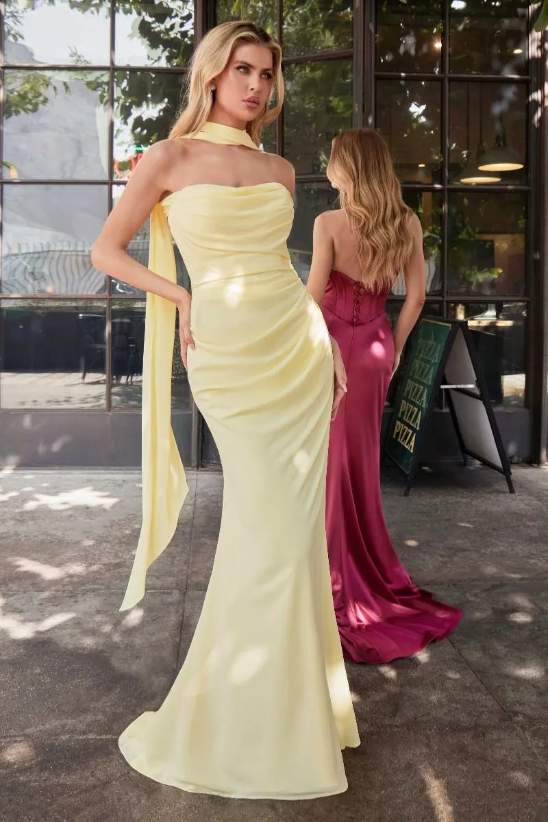 Versitile Tie Chiffon Dress by Tux-USA