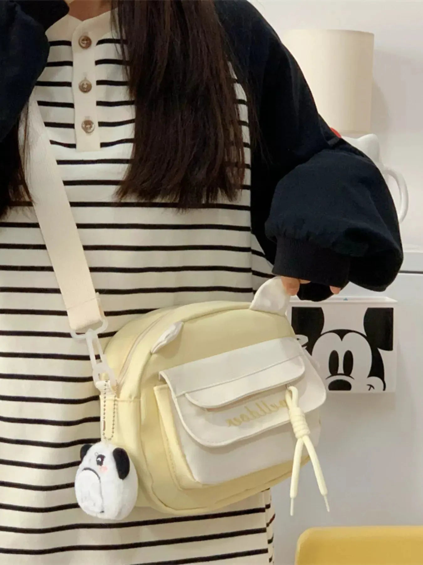 Adjustable Strap Crossbody Bag by Partner Label