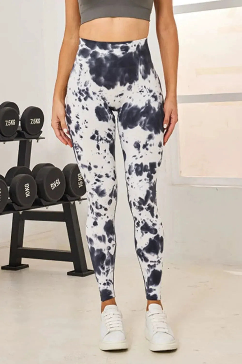 Tie-Dye High Waist Active Leggings by Partner Label