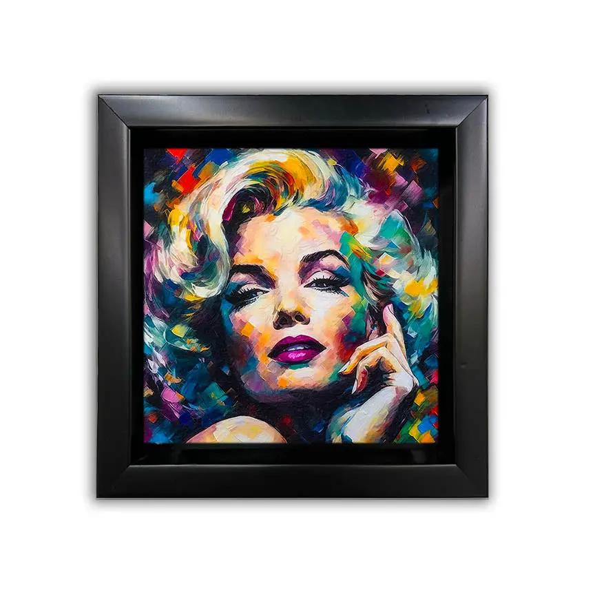 Set of 12 Framed Canvases by GTA ART