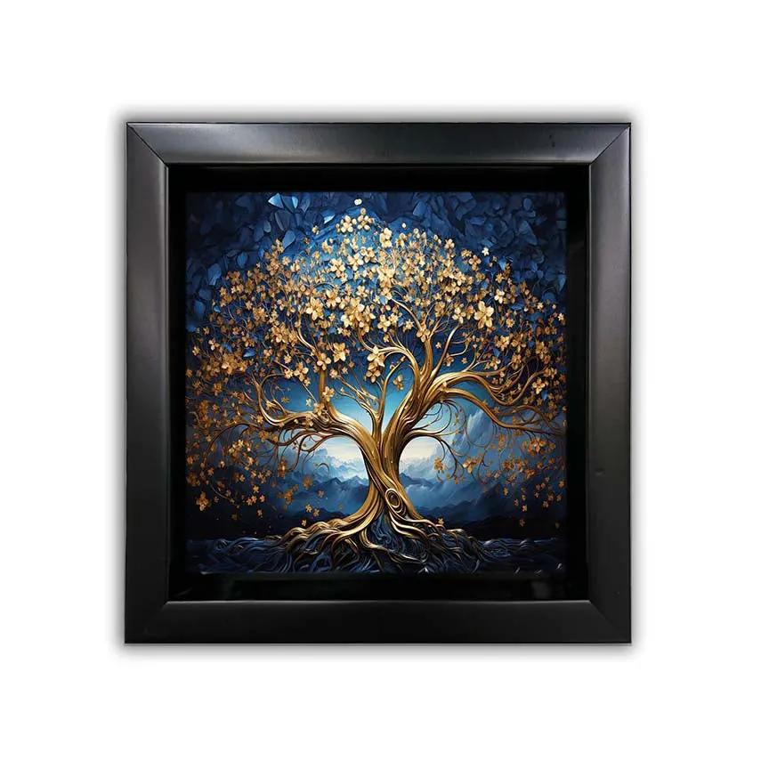 Set of 12 Framed Canvases by GTA ART