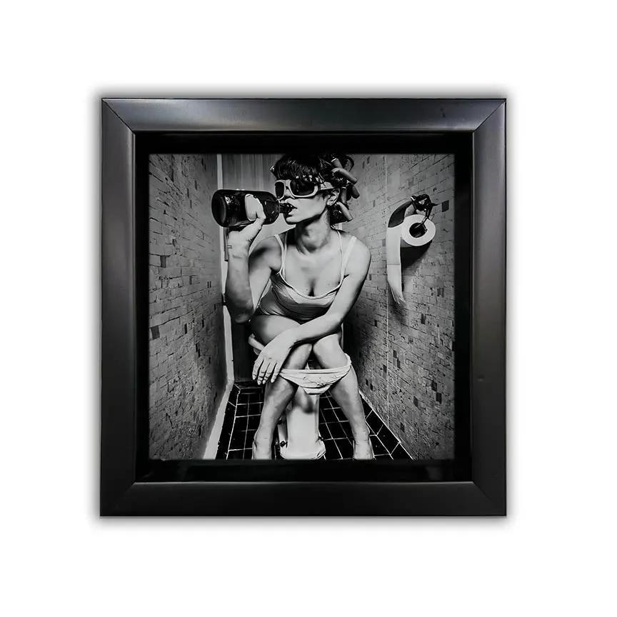Set of 12 Framed Canvases by GTA ART