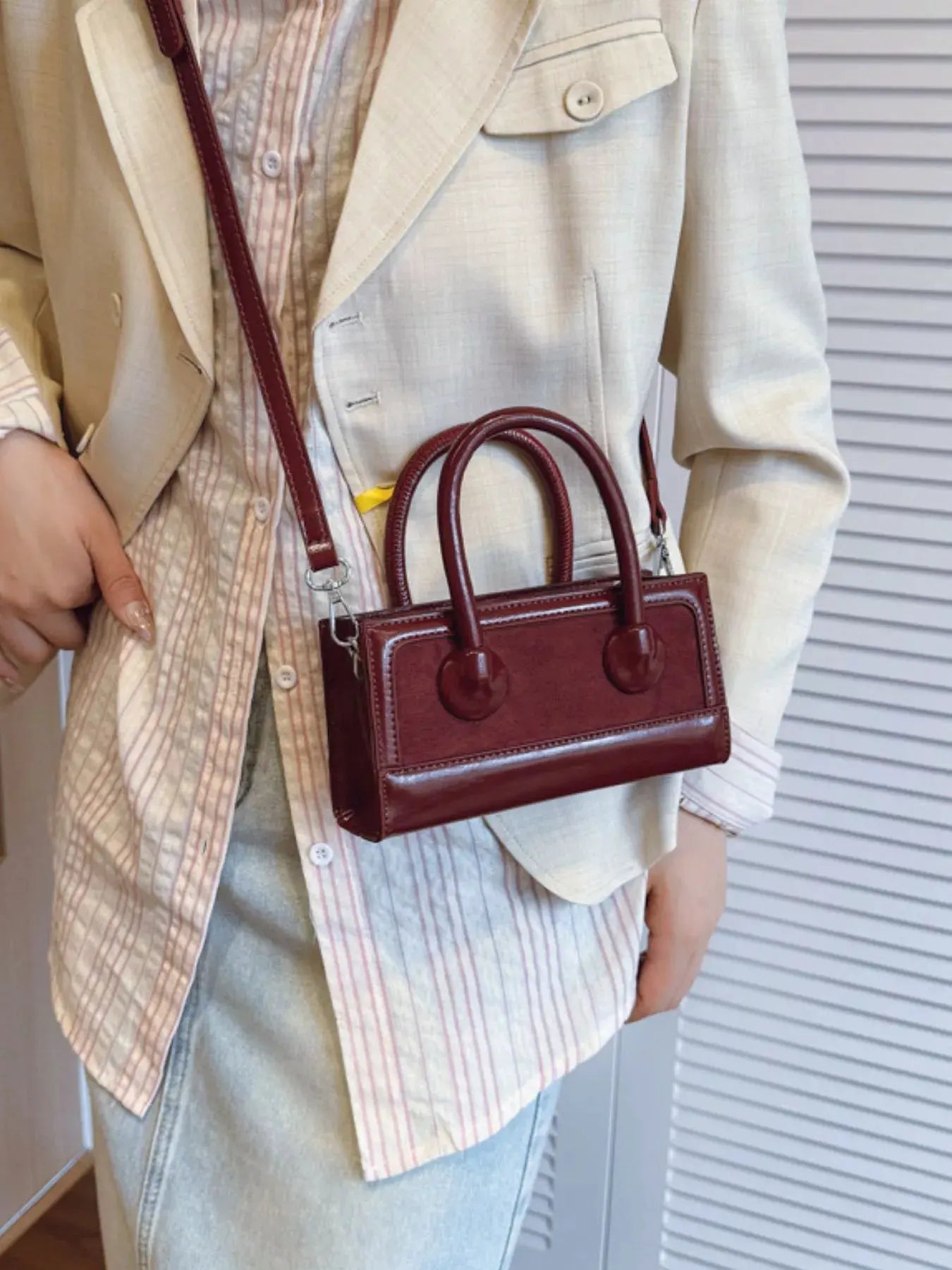 Top Handle Crossbody Bag by Partner Label