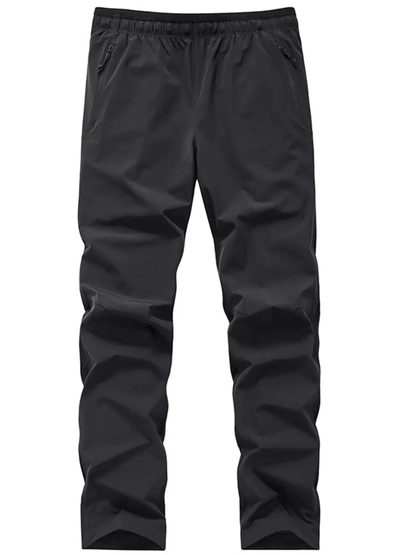 Men's Plus Size Lightweight Quick-Dry Outdoor Pants by Trendsi