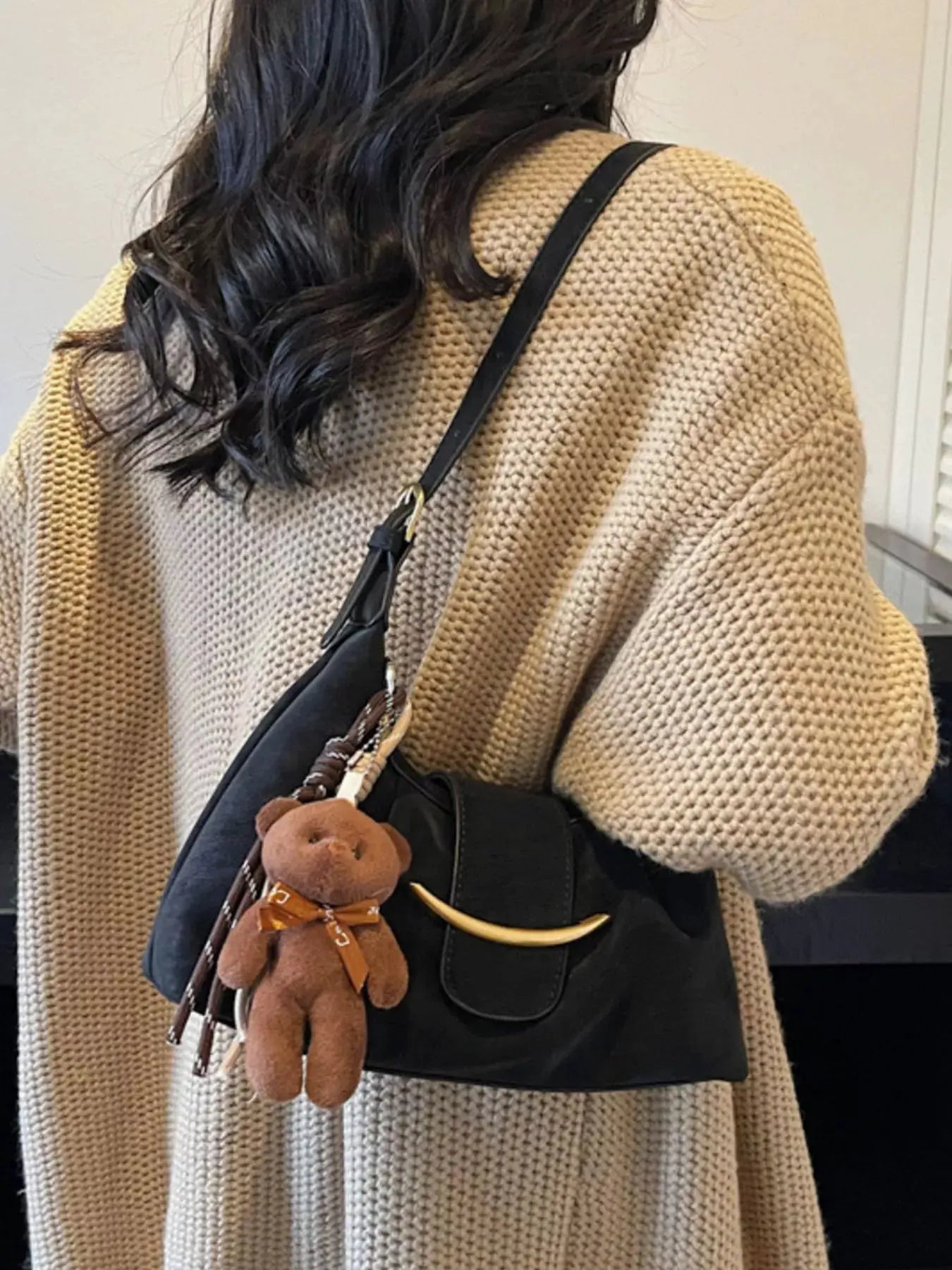 Adjustable Strap Crossbody Bag by Partner Label