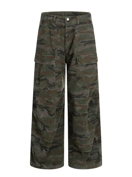 Men's Camouflage Cargo Pants by Partner Label