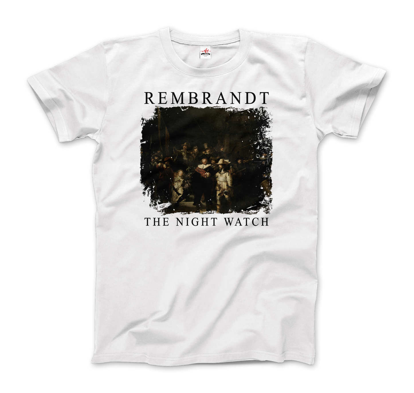 Rembrandt the Night Watch 1642 artwork t-shirt by Art-O-Rama Shop