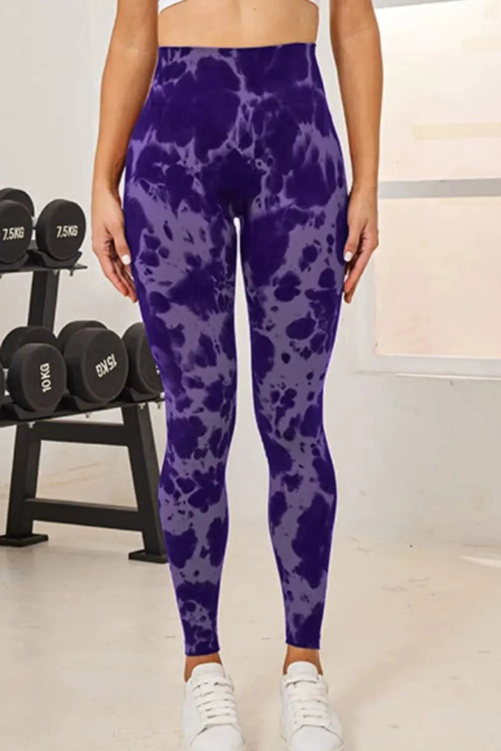 Tie-Dye High Waist Active Leggings by Partner Label