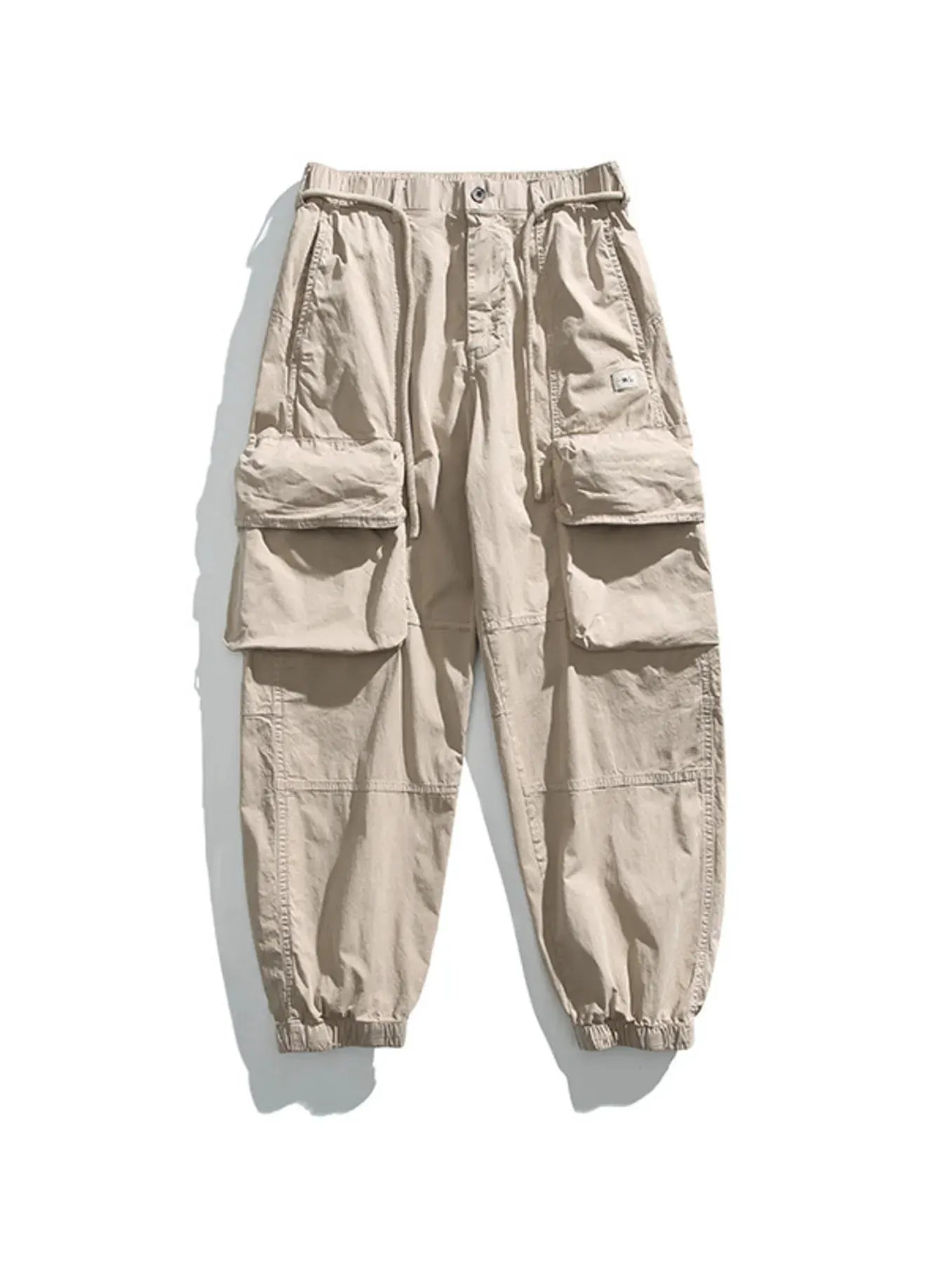 Men's Full Size Multiple Pockets Pants Set Plus Size by Trendsi