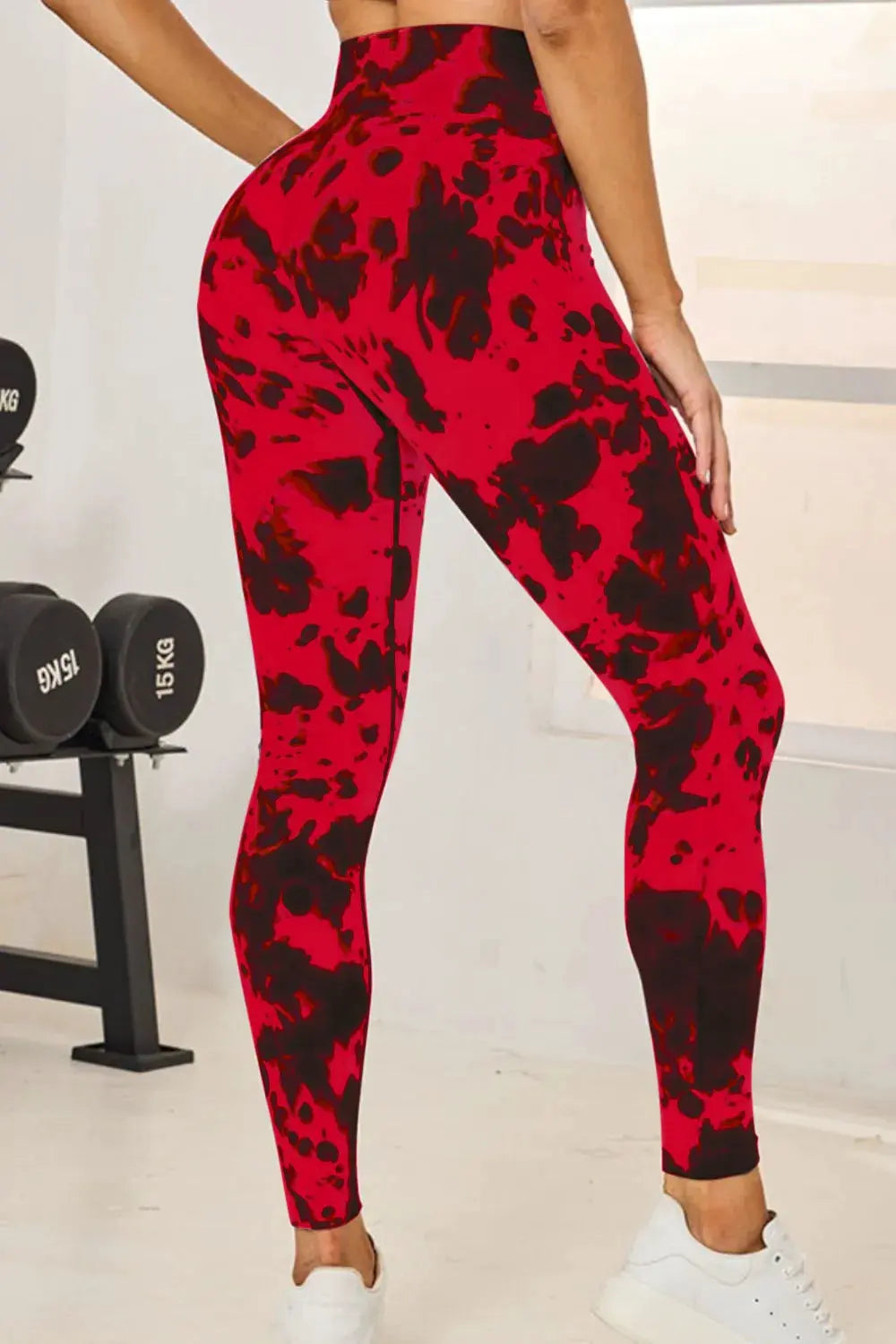 Tie-Dye High Waist Active Leggings by Partner Label
