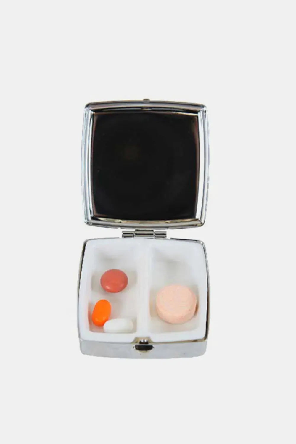 Nicole Lee USA Printed Metallic Square Pill Case by Nicole Lee USA