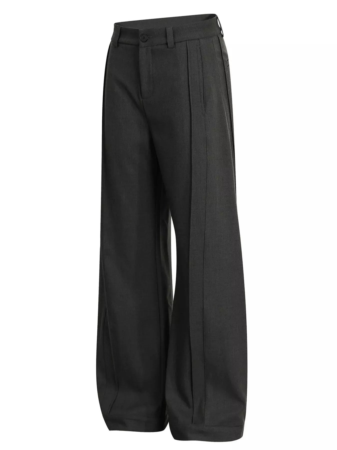 Men's Wide-Legged Pleated Pants by Trendsi