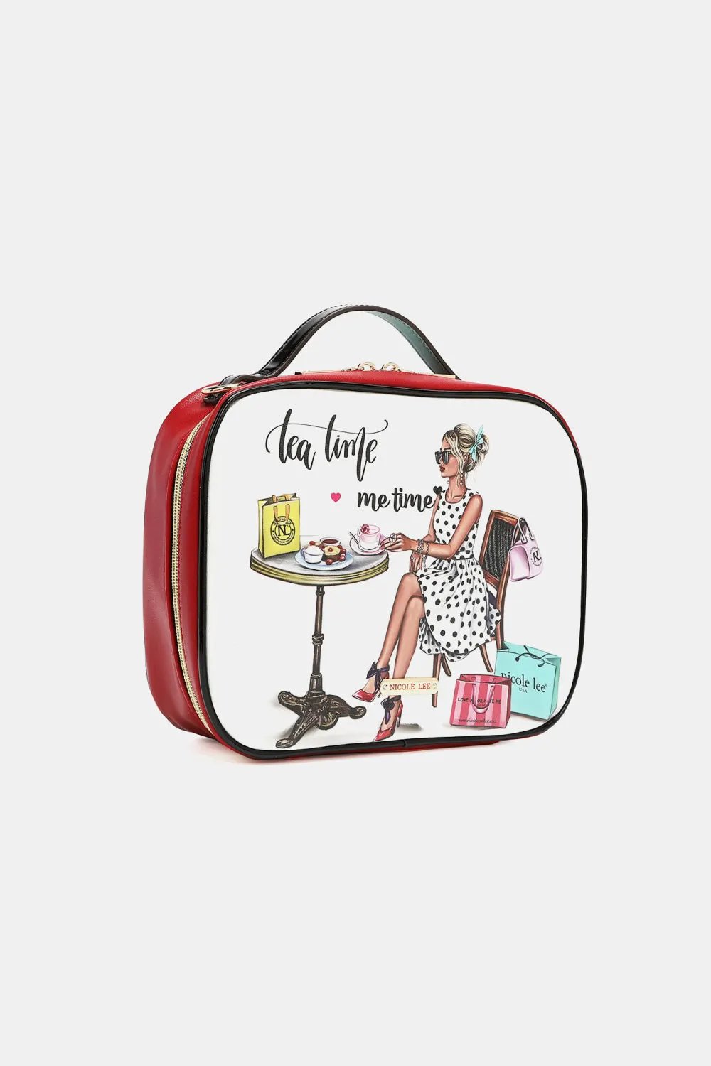 Nicole Lee USA Printed Handbag with Three Pouches by Nicole Lee USA