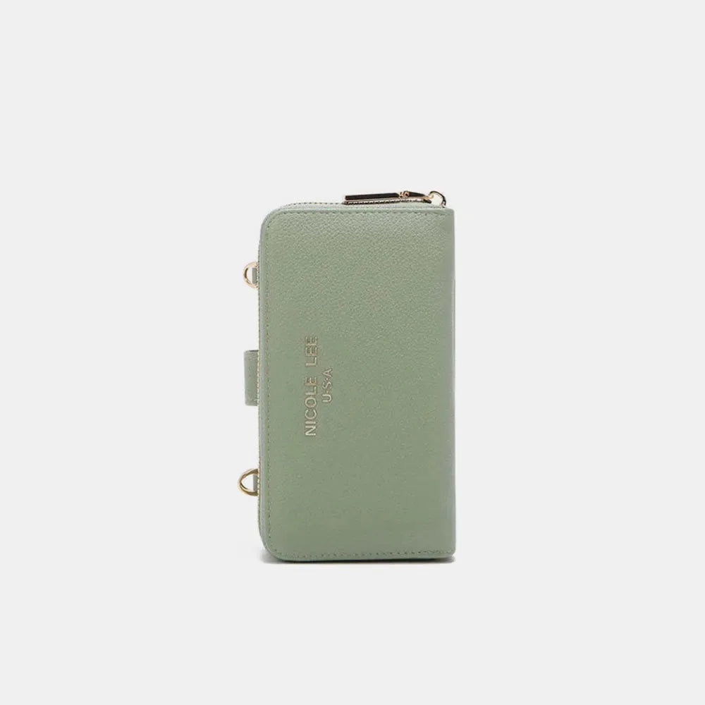 Nicole Lee USA 2 Piece Phone Case Crossbody Wallet by Partner Label