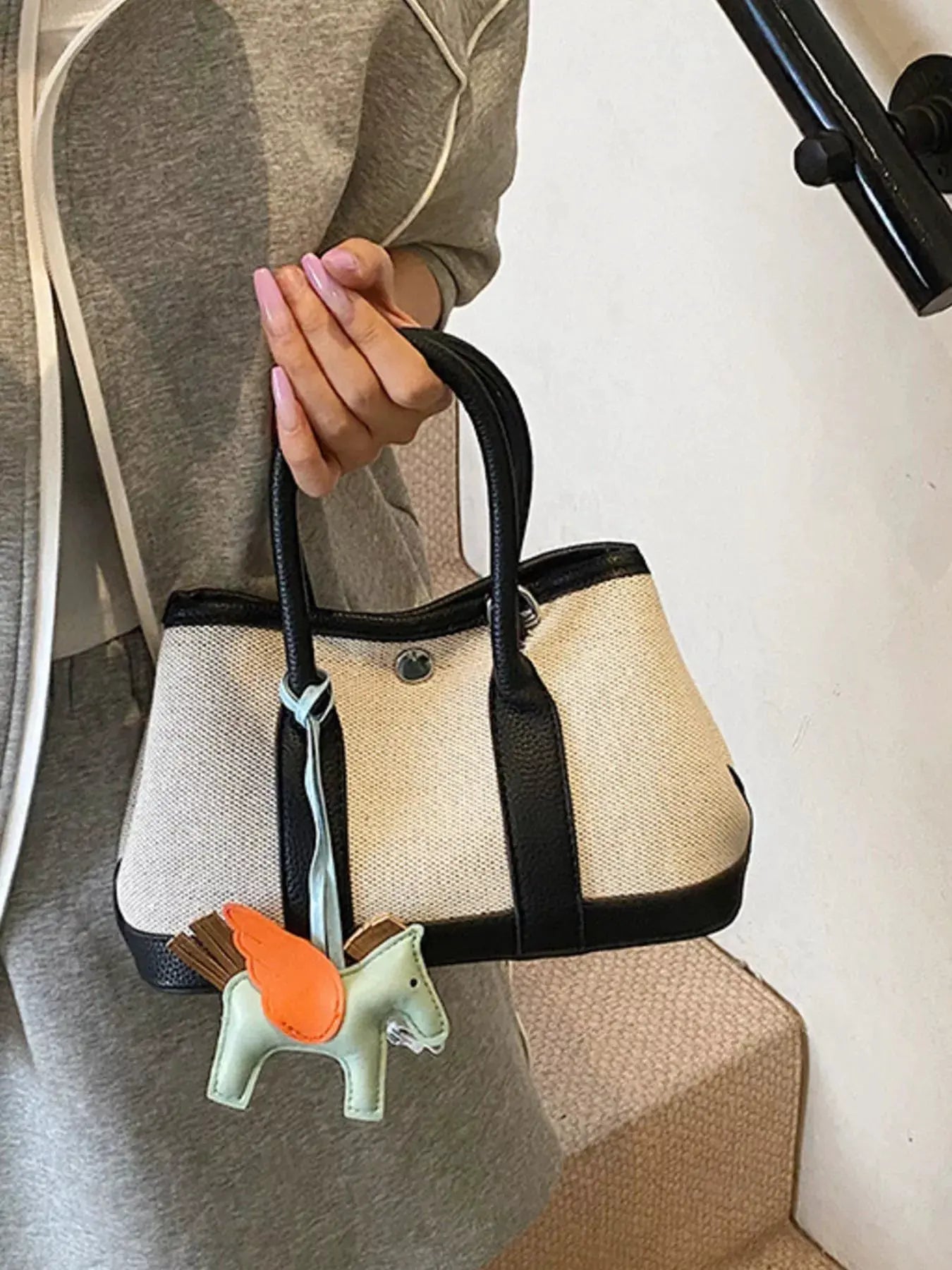 Contrast Crossbody Bag by Partner Label