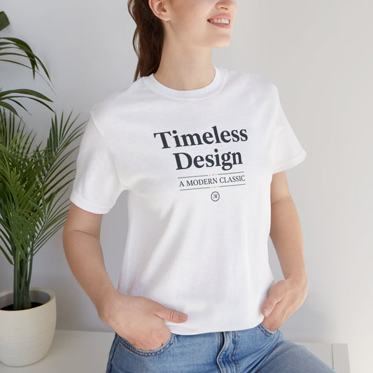 Timeless Design Serif Font Shirt | Literary Aesthetic Tee