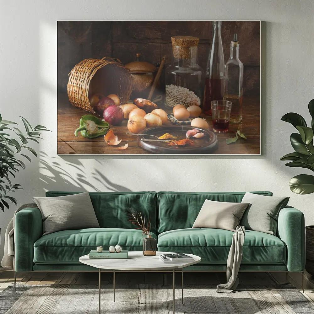 Wall art Smells. Food by Luiz Laercio