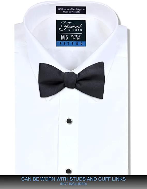 Luxe Microfiber® Men’s Fitted Dress Shirt, Tuxedo Shirt by Tux-USA