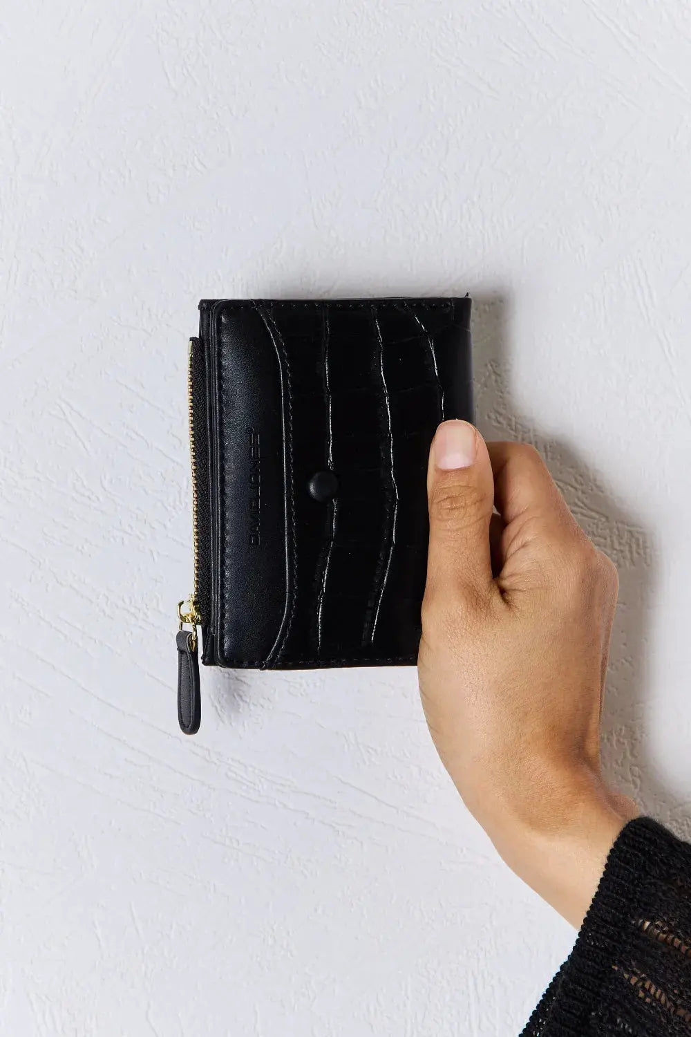 David Jones Texture PU Leather Mini Wallet by Partner Label