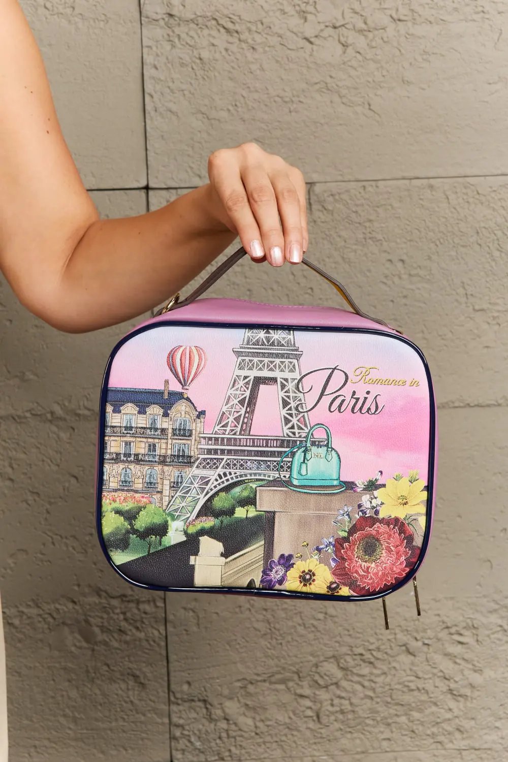 Nicole Lee USA Printed Handbag with Three Pouches by Nicole Lee USA