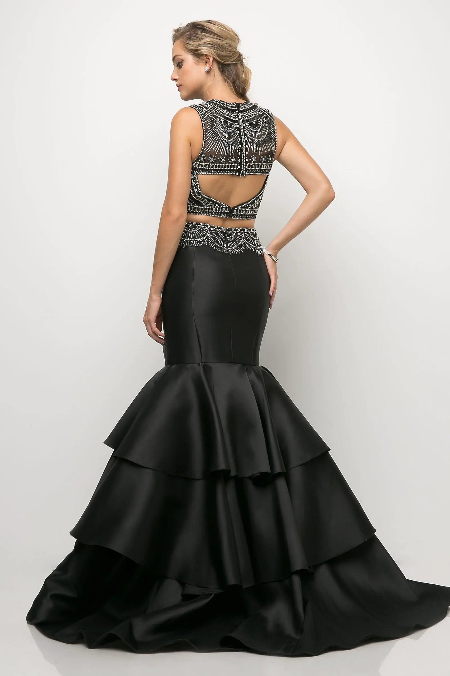 Beaded bodice 2 Piece Mermaid Gown by Tux-USA