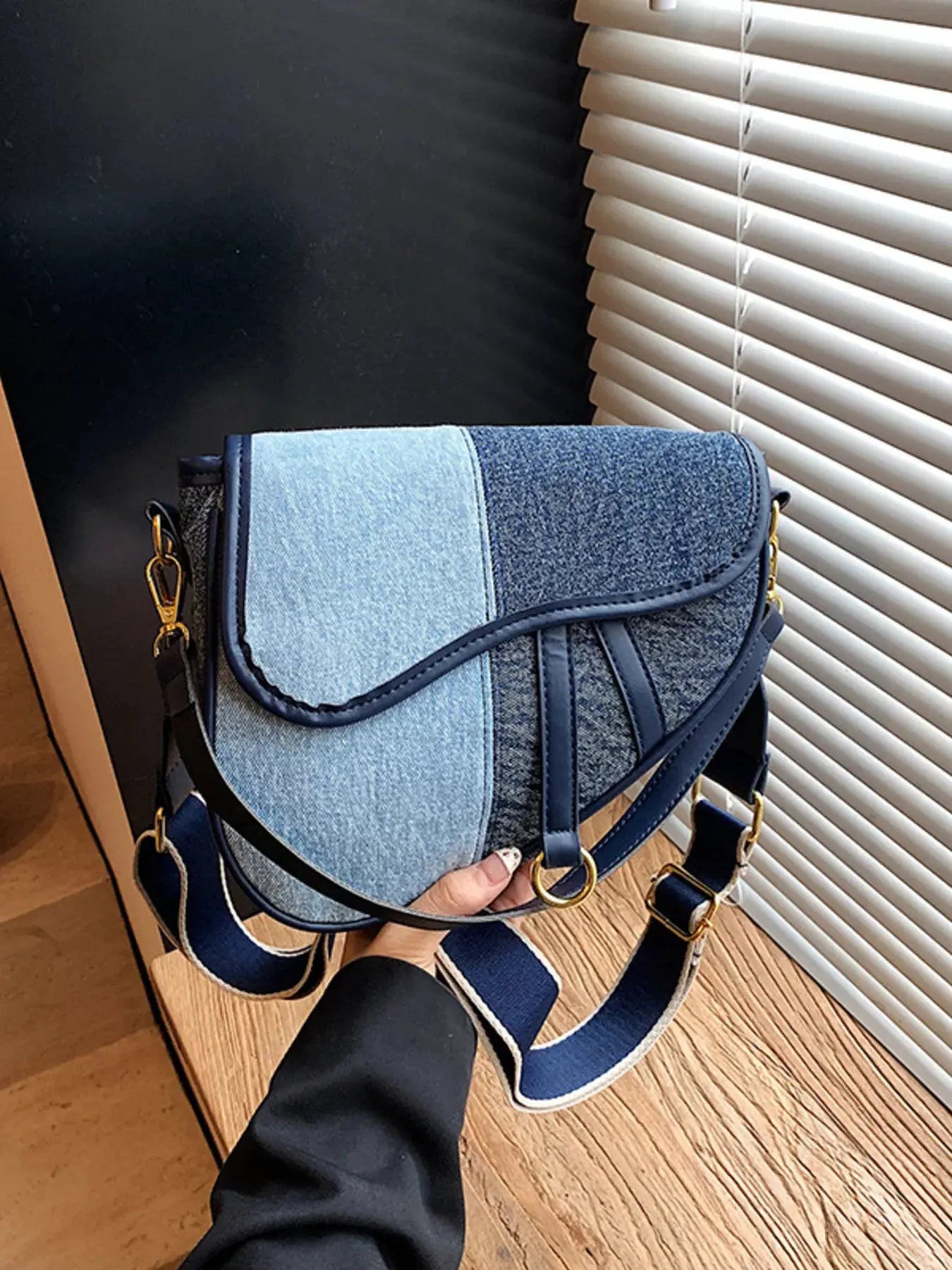 Adjustable Strap Crossbody Bag by Partner Label
