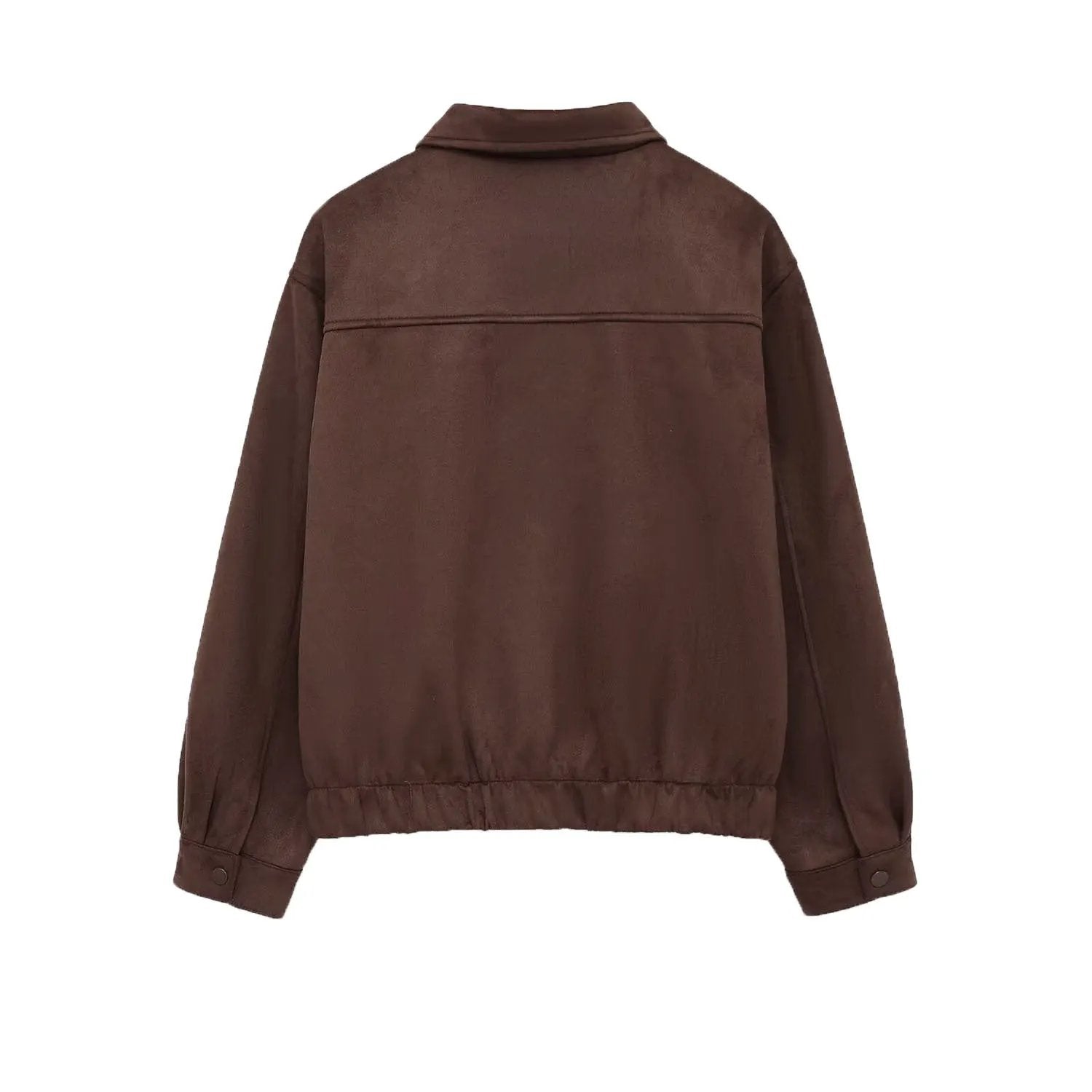 Women's Suede Bomber Jacket BYMANYC ® New York CONTEMPORARY VIBRANT MODERN FASHION - New Collection by BYMANYC ® New York