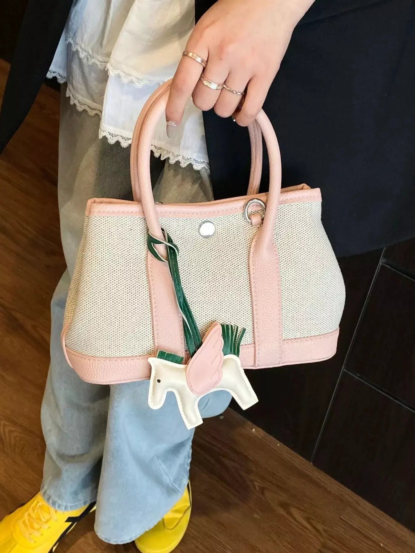 Contrast Crossbody Bag by Partner Label