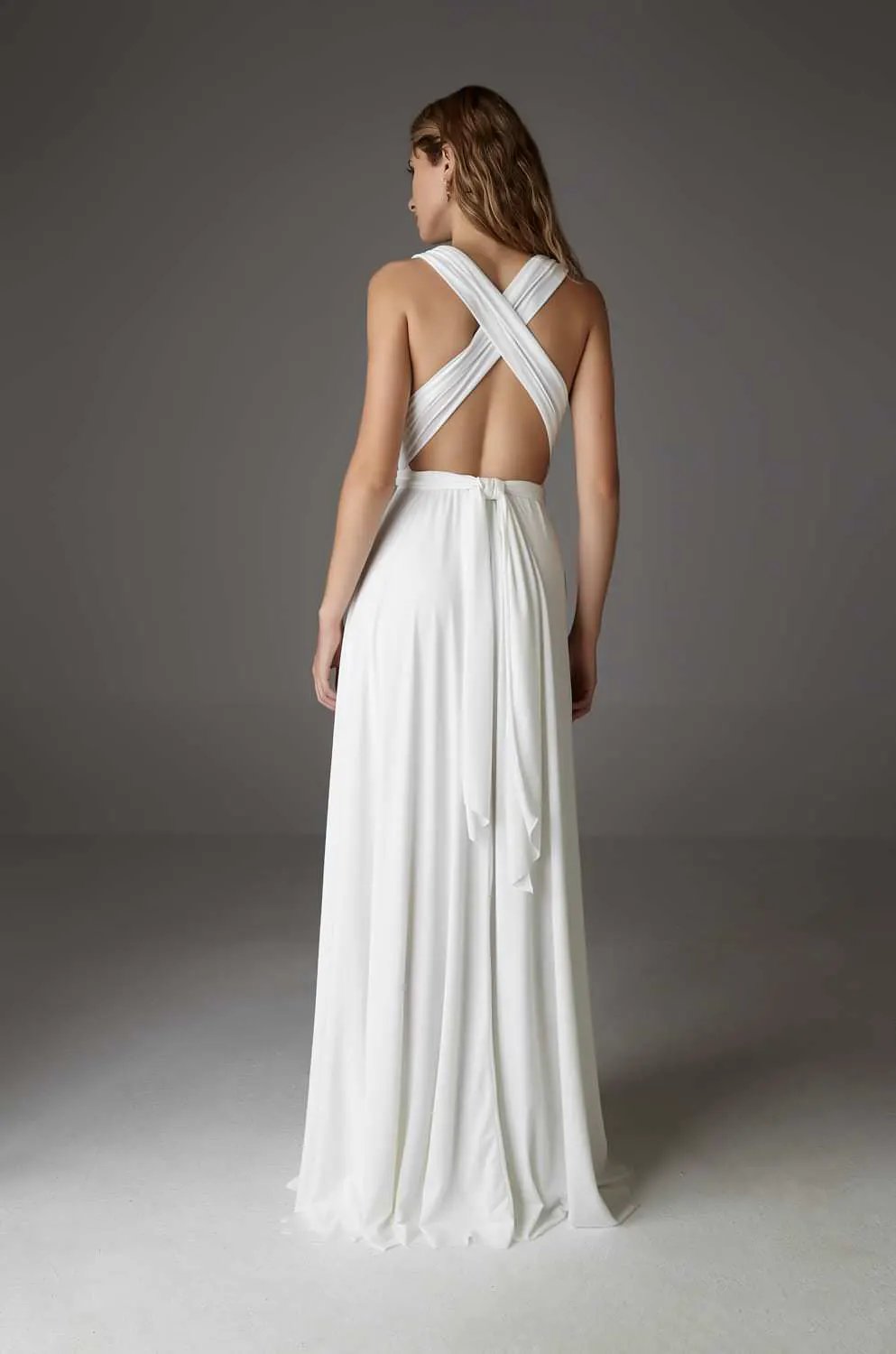 Infinity Convertible Maxi Dress Made in Barcelona by Partner Label