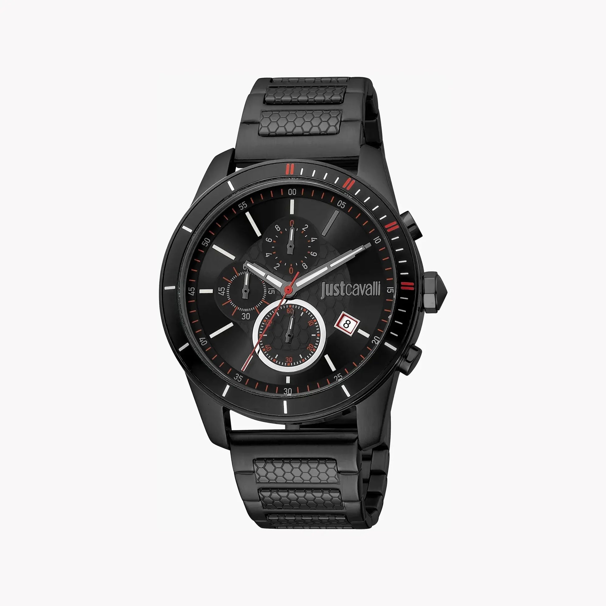 Just Cavalli Men's Black Stainless Steel Watch, Black Dial | Jc1g166m0065 by JUST CAVALLI