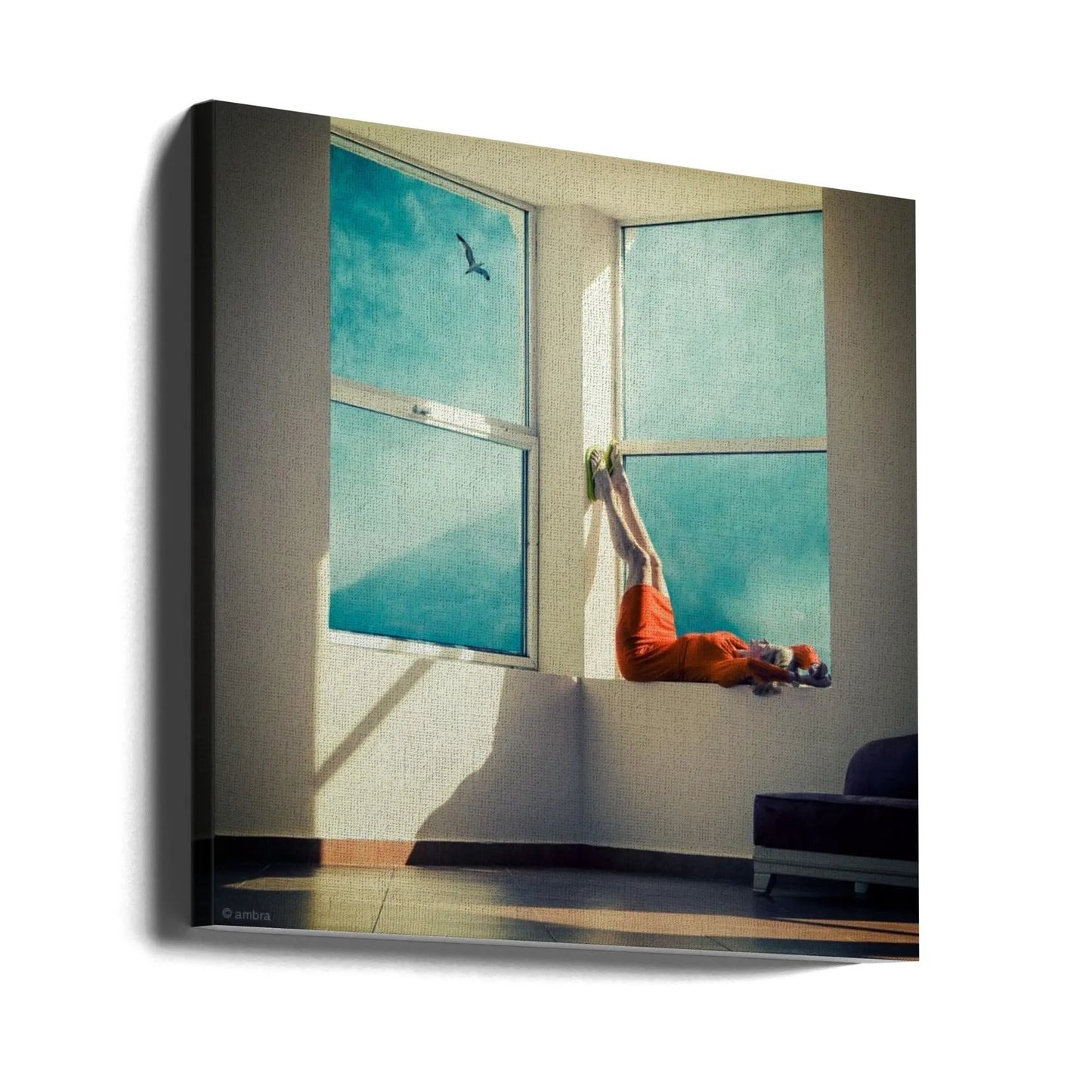 Wall art room with a view by Ambra