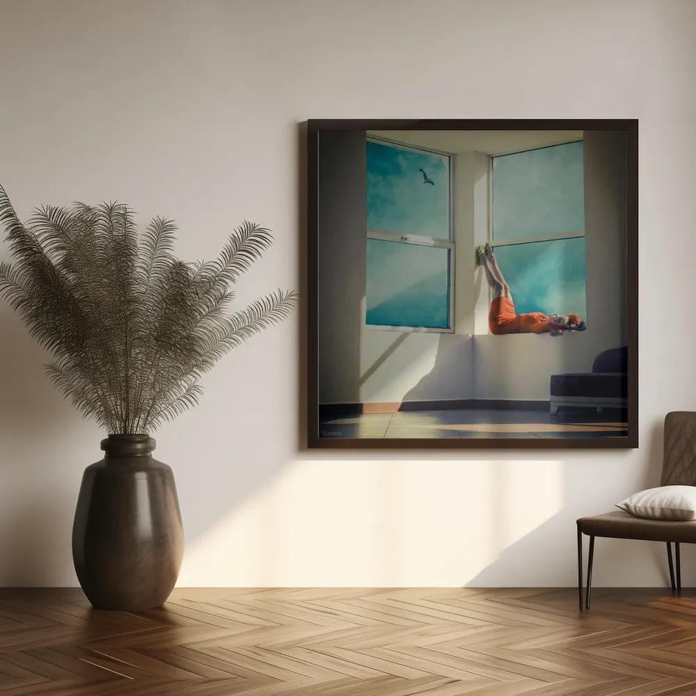 Wall art room with a view by Ambra