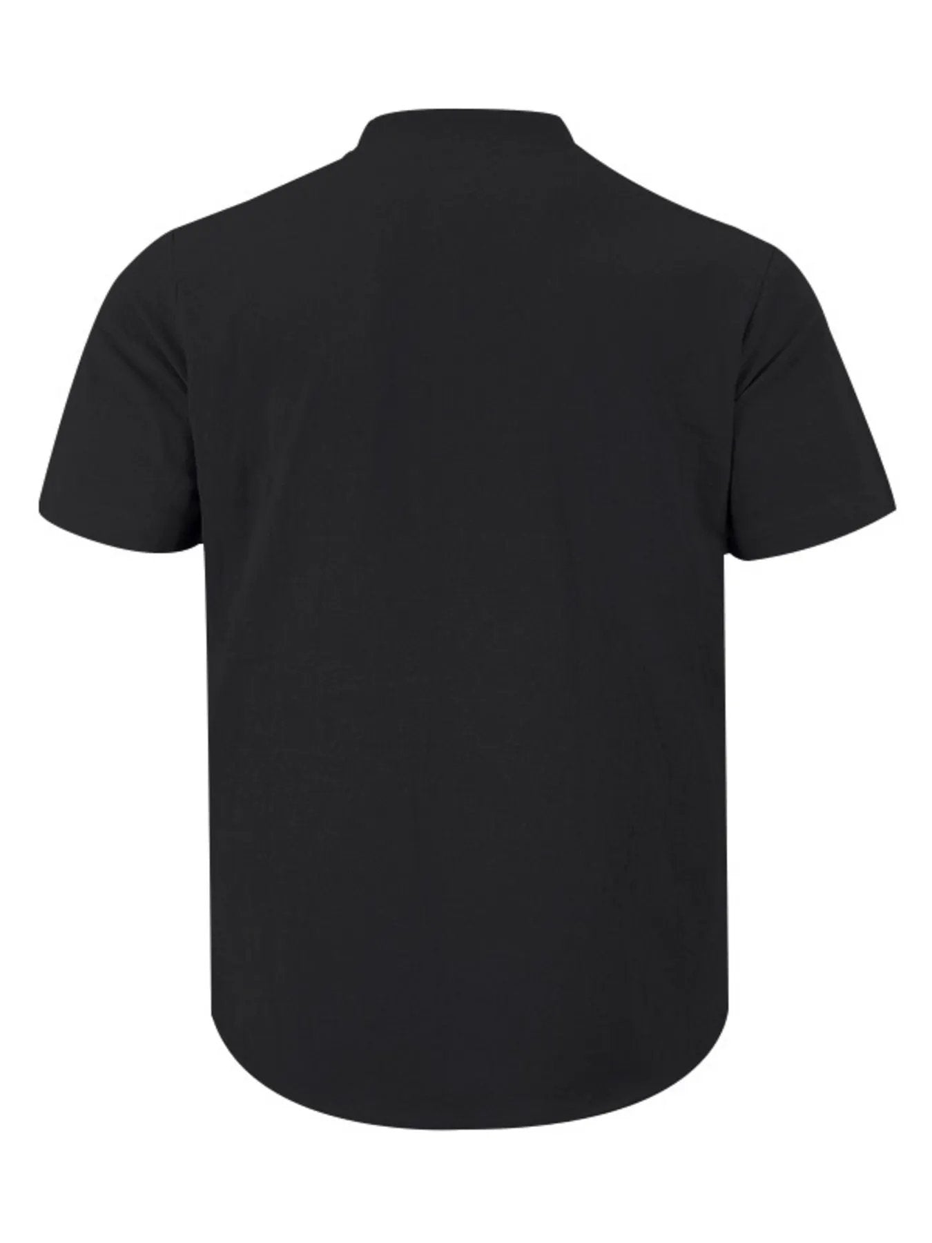 Men's Full Size Button Detail Short Sleeve Shirt Plus Size by Trendsi