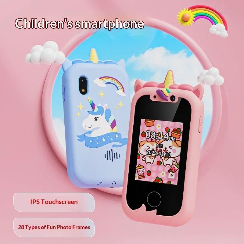 New Dual-camera Touchscreen Kids Phone For Educational Early Learning by Maiden-Art