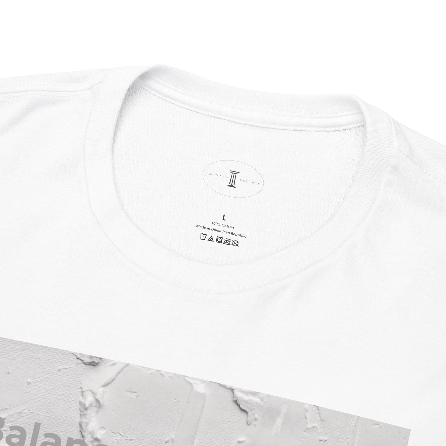 Balance Isn't Found T Shirt | Minimal Motivational Tightrope Graphic Unisex Tee