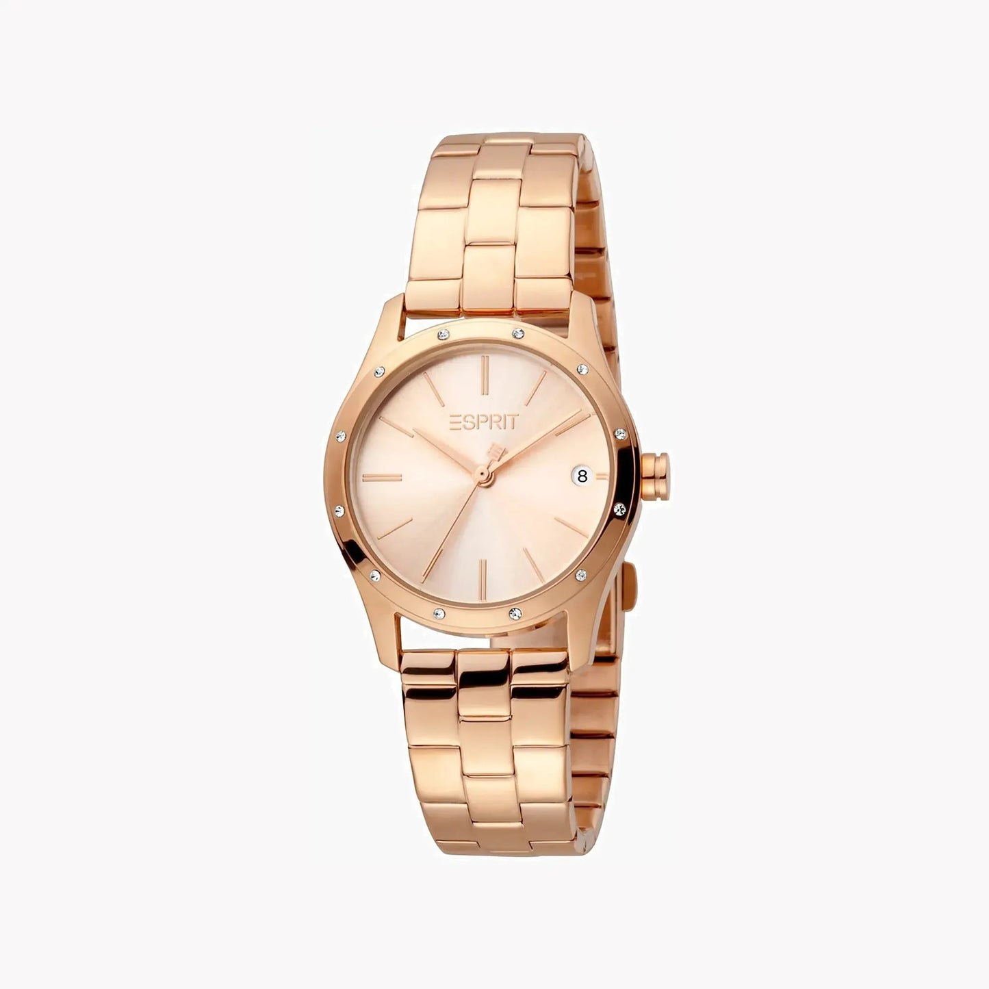 Esprit Women's Rose Gold Watch, Stainless Steel Band | Es1l121m0065 by ESPRIT