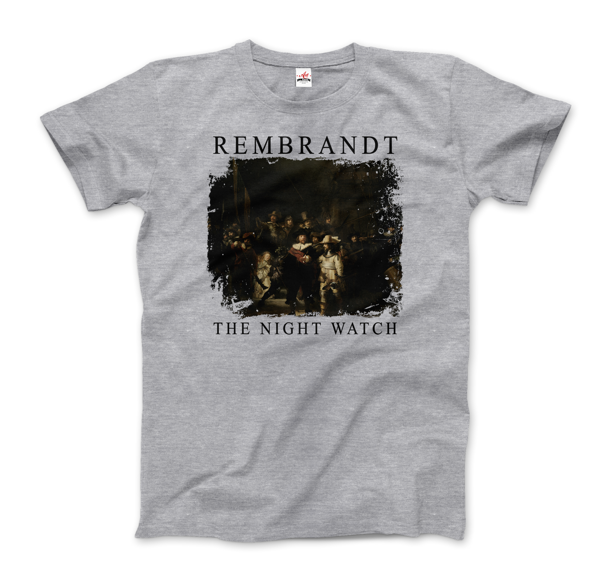 Rembrandt the Night Watch 1642 artwork t-shirt by Art-O-Rama Shop