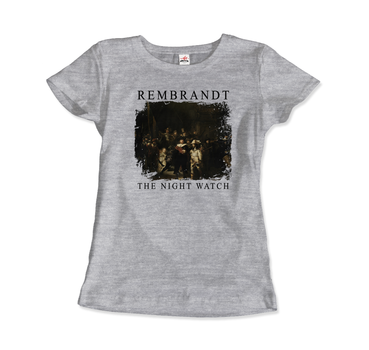 Rembrandt the Night Watch 1642 artwork t-shirt by Art-O-Rama Shop