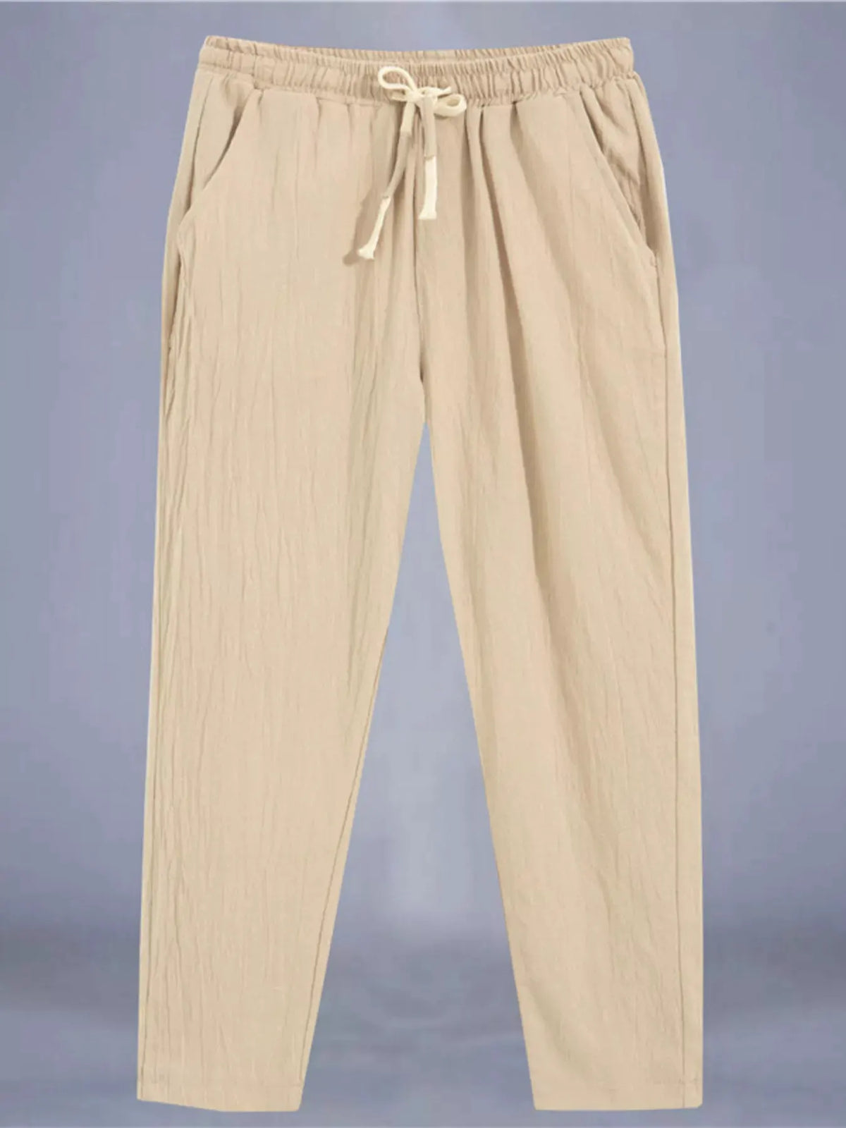 Men's Plus Size Drawstring Loose Fit Pants by Partner Label