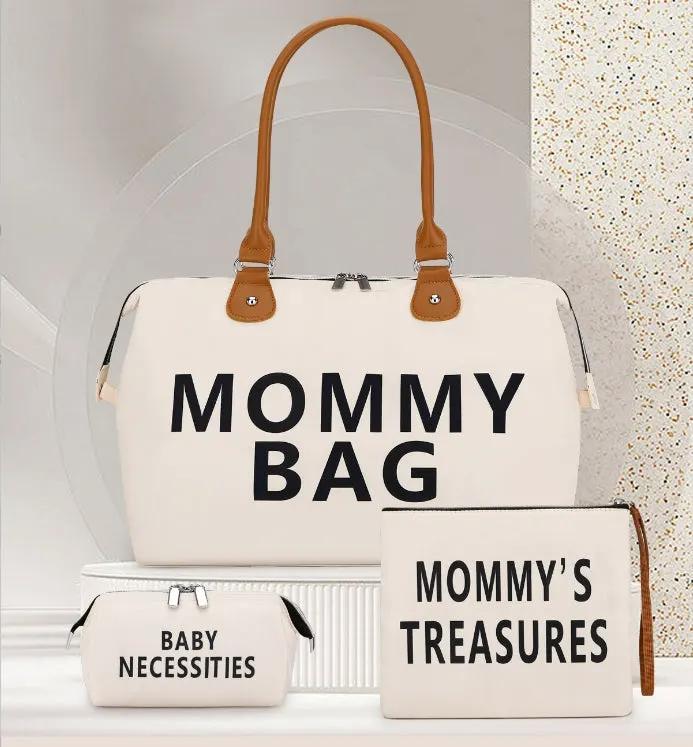 Travel bag Mommy Bag three-piece shoulder bag Tote bag Dry and wet separation by Dropsure