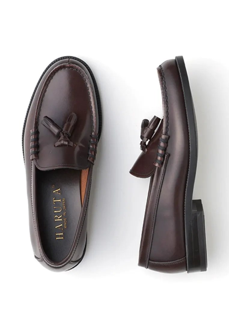 HARUTA Tassel Loafer-Men-907 D.BROWN by PRODUIT PARFAIT