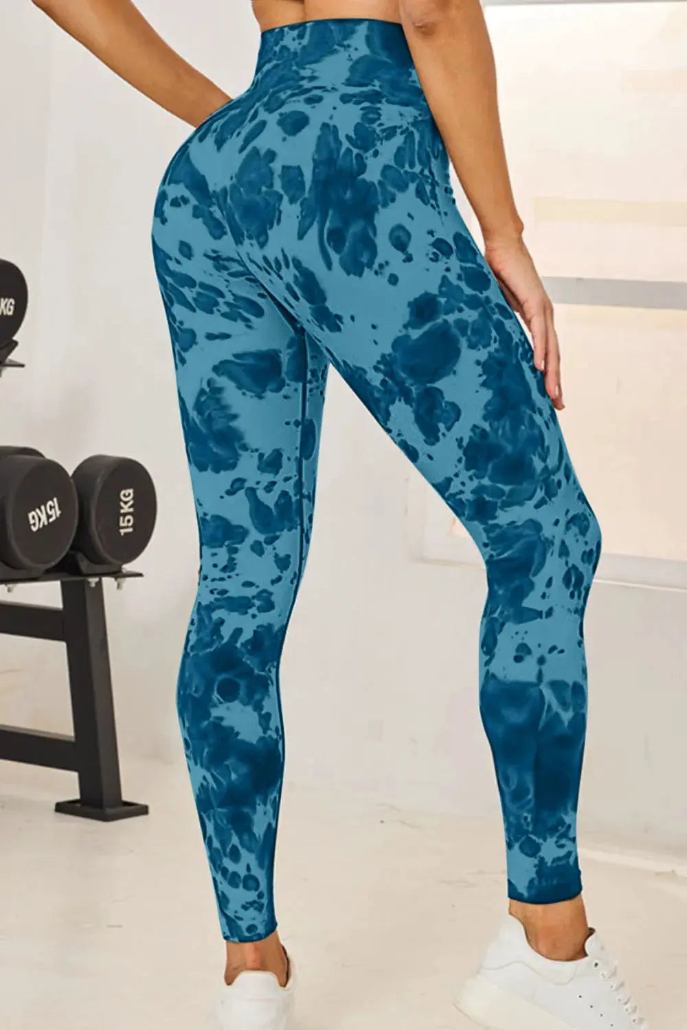 Tie-Dye High Waist Active Leggings by Partner Label