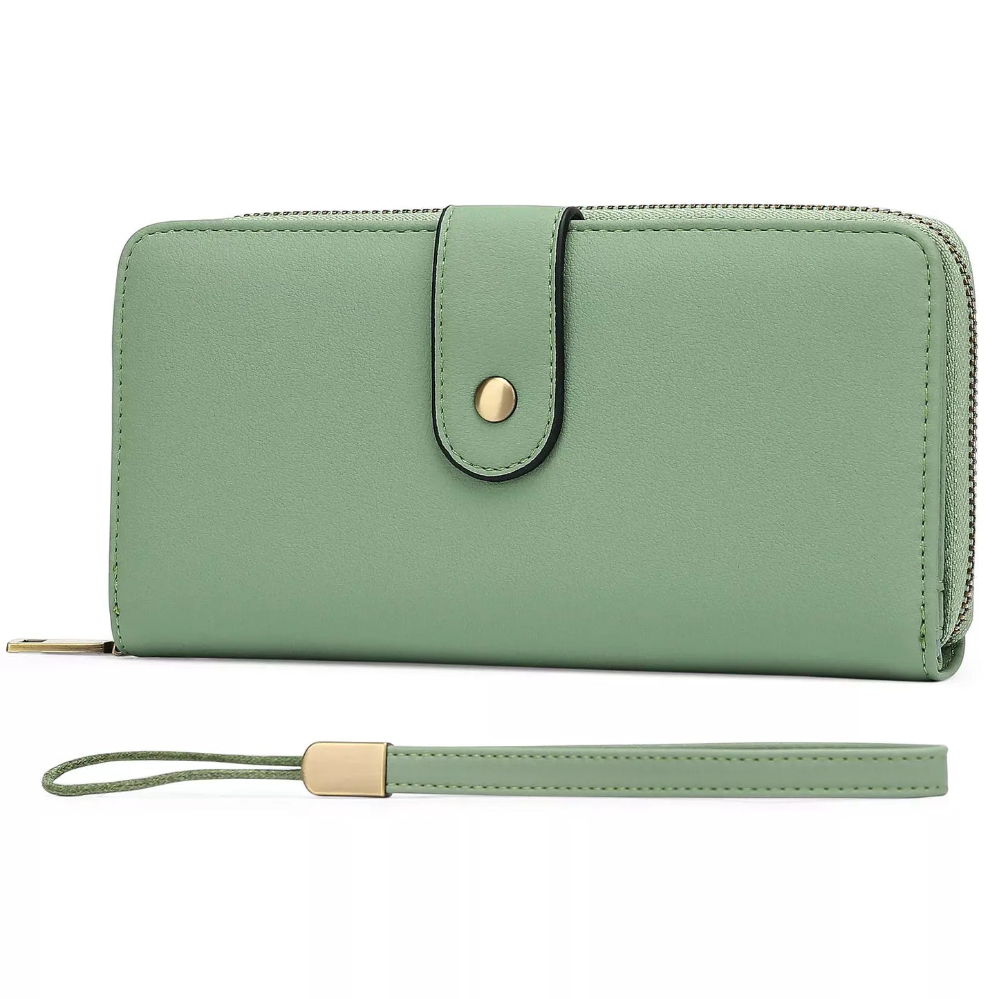 PU Leather Long Wallet by Partner Label