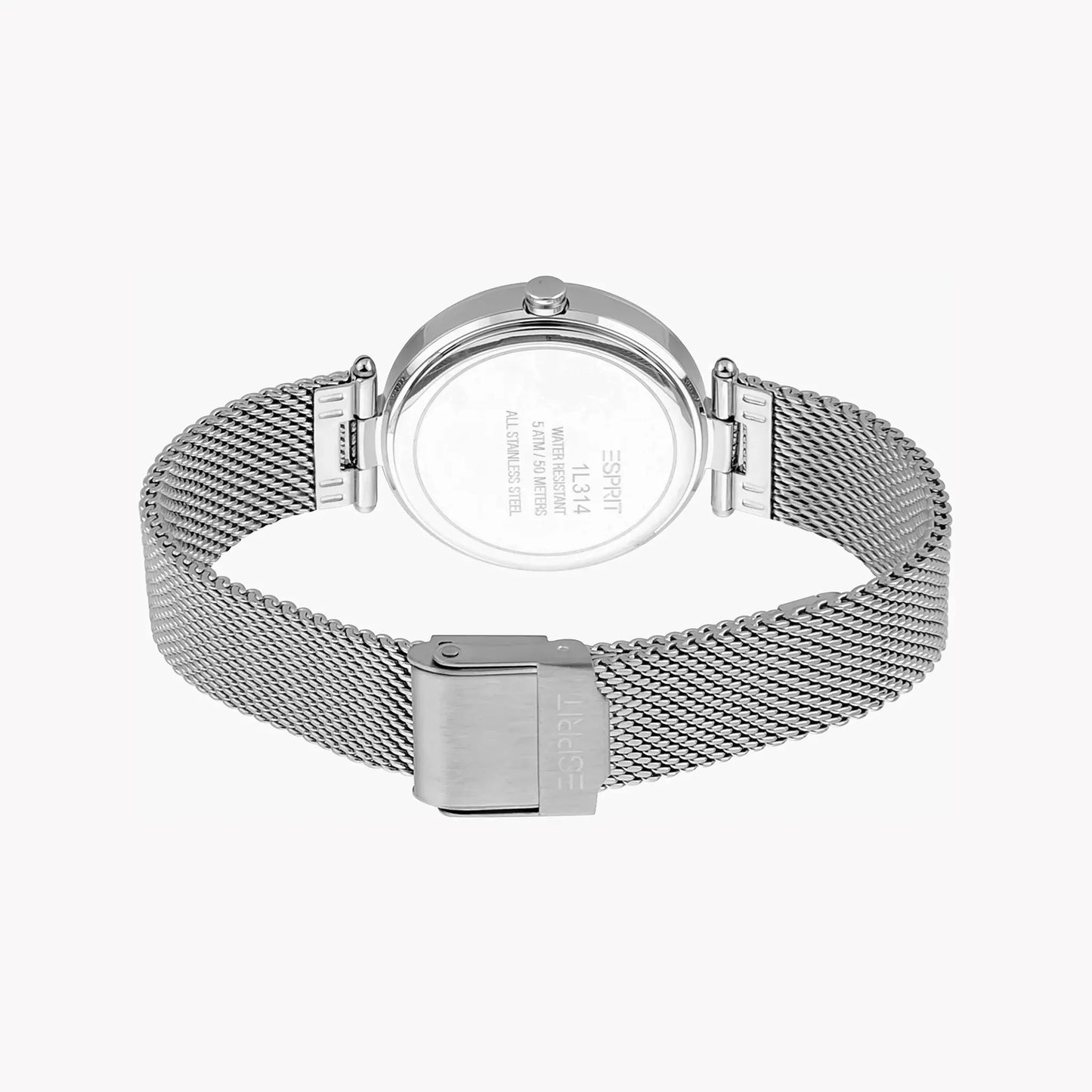 Esprit Women's Silver Stainless Steel Watch, Silver Dial | Es1l157m0035 by ESPRIT