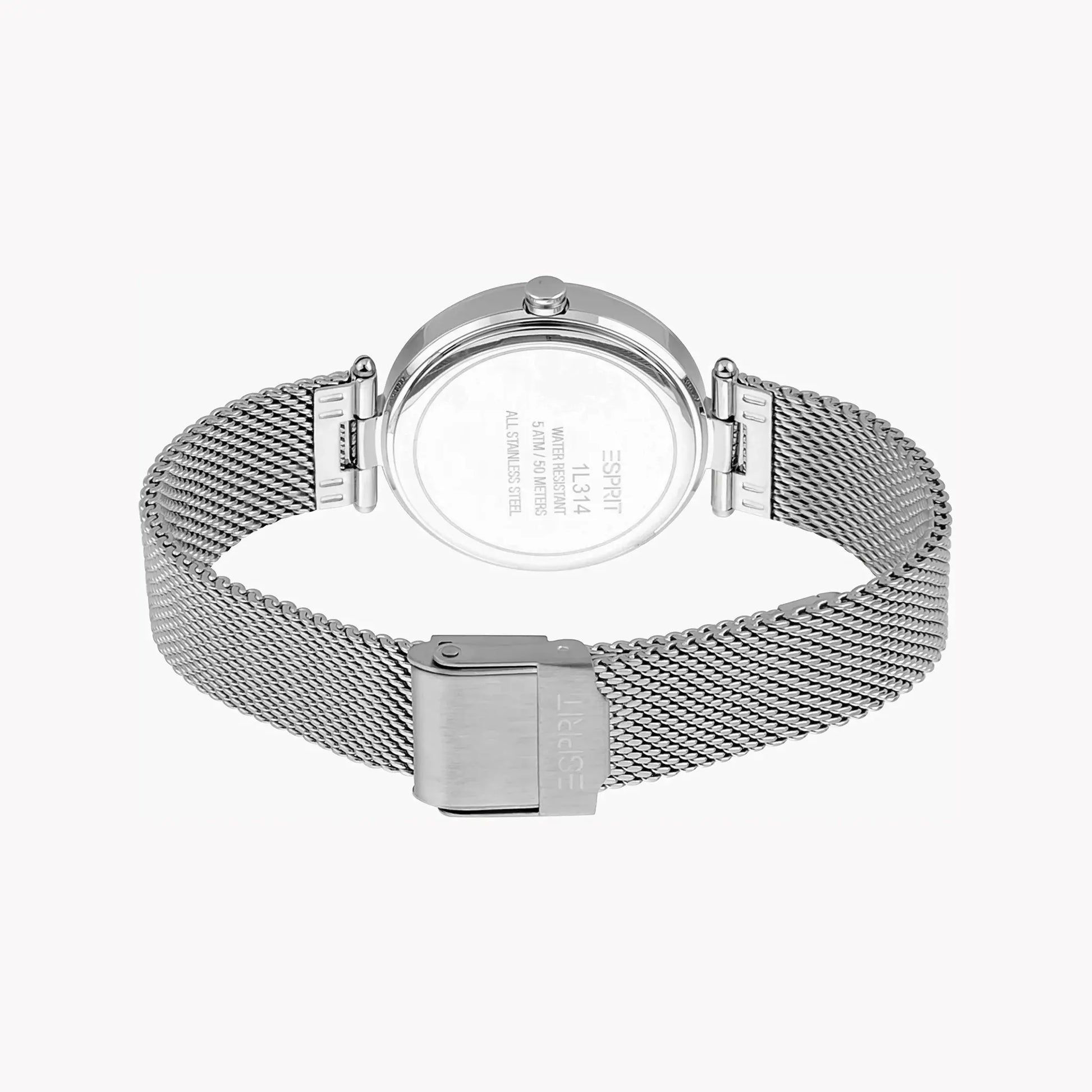 Esprit Women's Silver Stainless Steel Watch, Silver Dial | Es1l157m0035 by ESPRIT