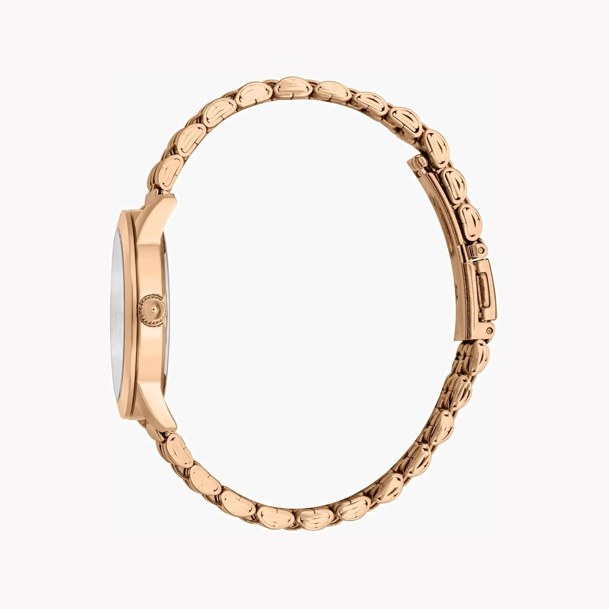 Just Cavalli Women's Rose Gold Stainless Steel Watch, Silver Dial | Jc1l211m0275 by JUST CAVALLI