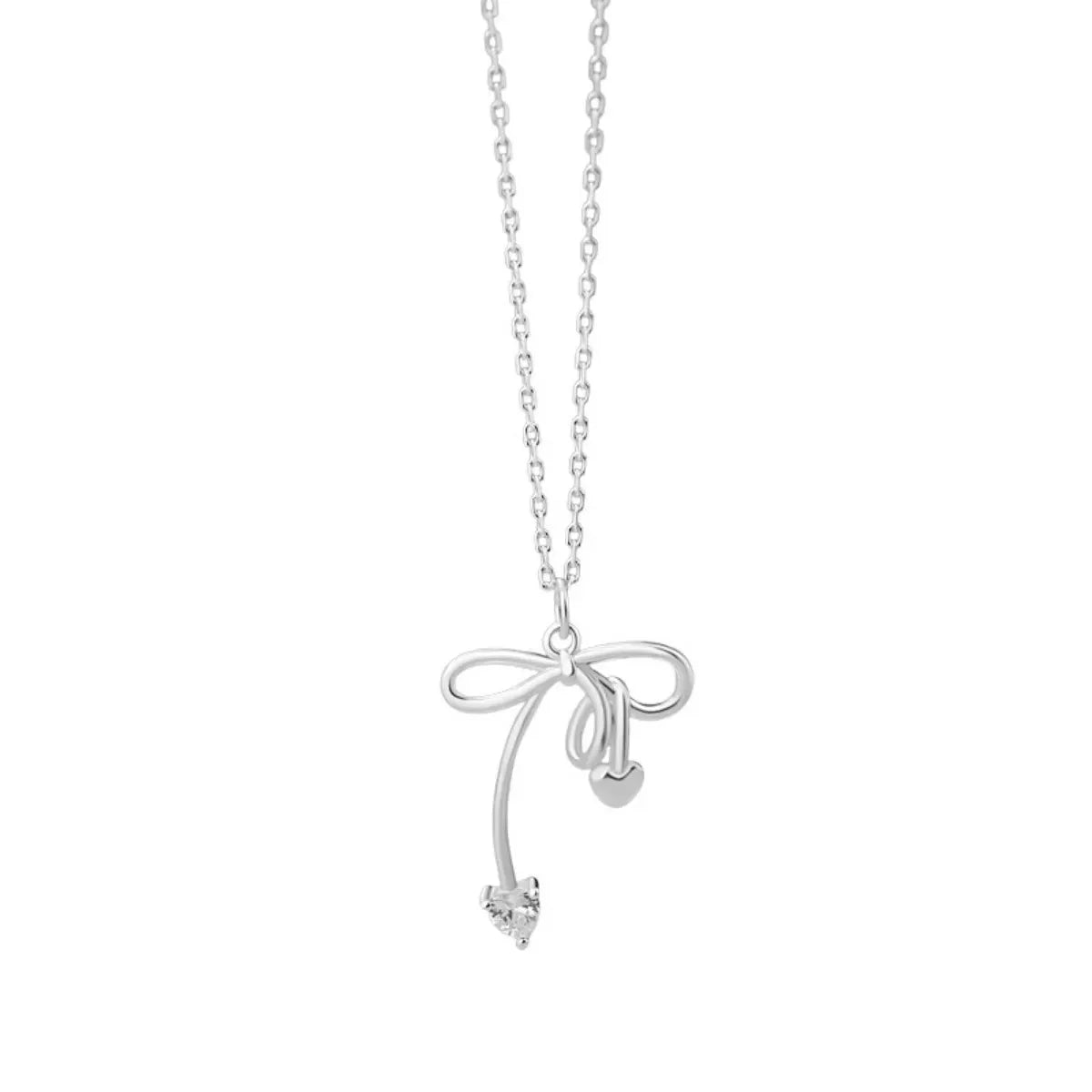 Bowknot Pendant Necklace by Partner Labels