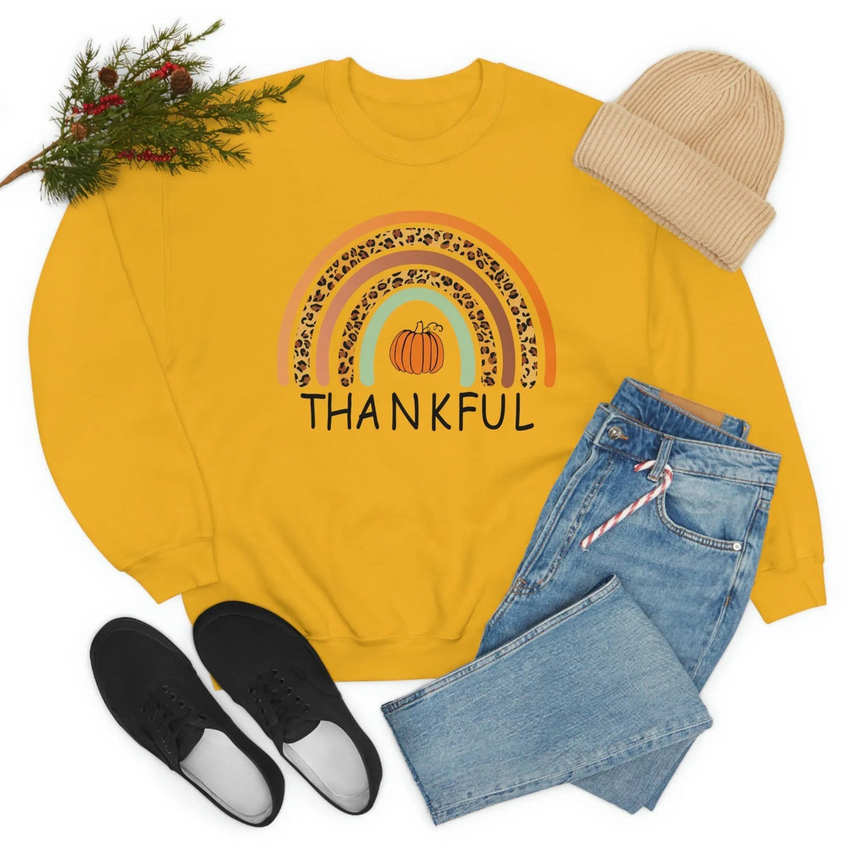 Thankful Sweat Shirt by Merchmallow