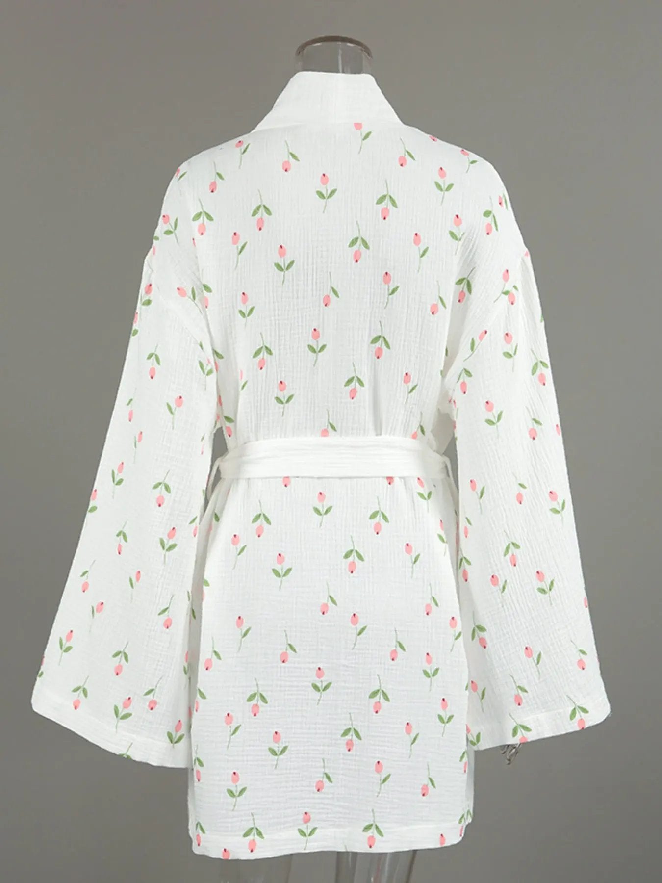 Floral Print Lightweight Lounge Nightgown by Partner Labels